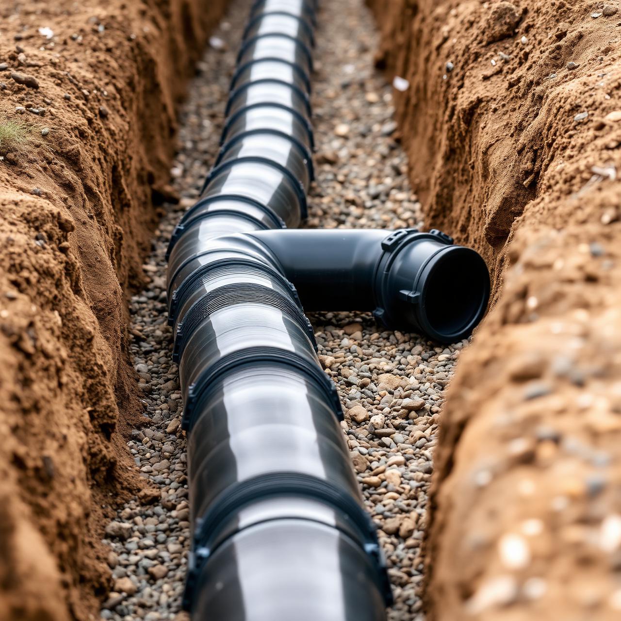 Foul drainage install